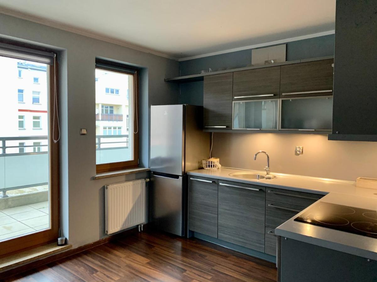 Uroczy Apartament W Centrum Miasta Szczecin Extérieur photo