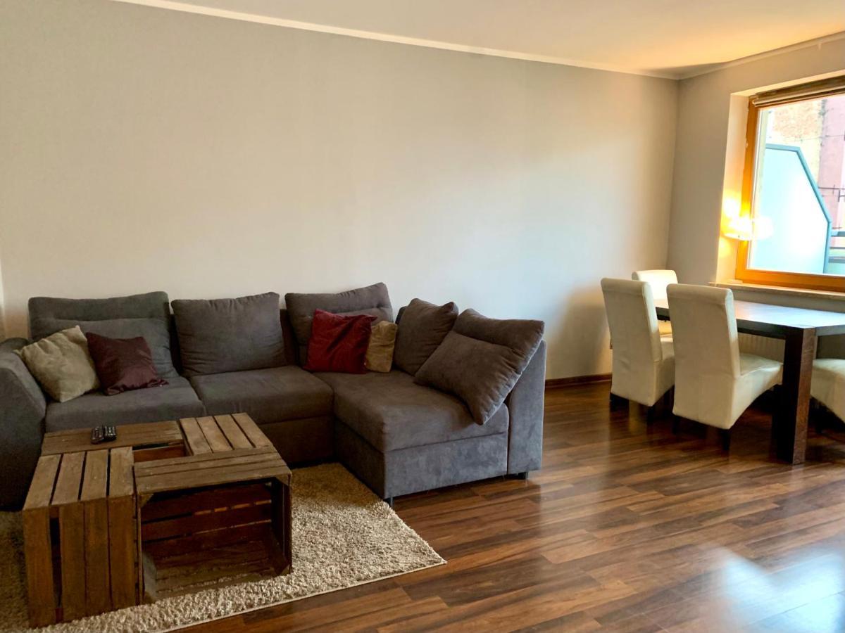 Uroczy Apartament W Centrum Miasta Szczecin Extérieur photo